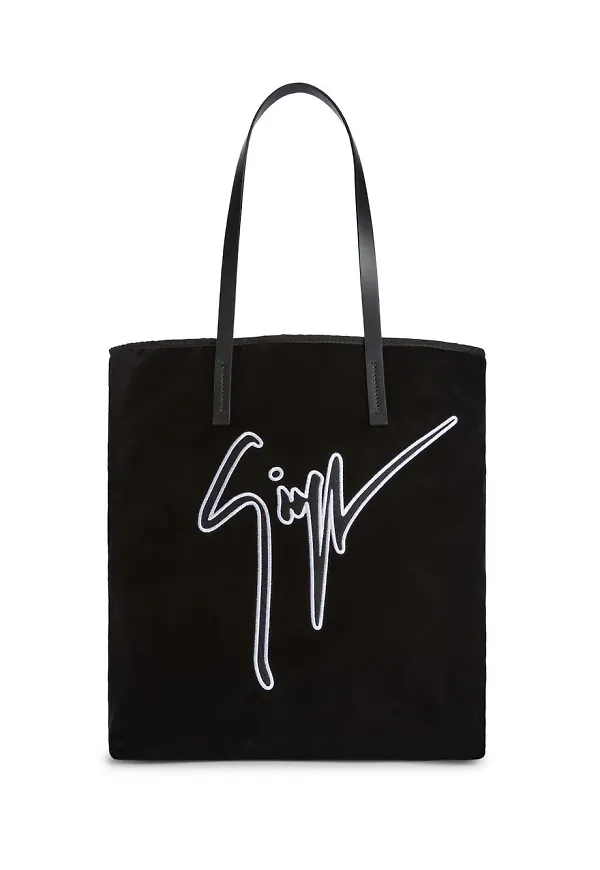 Giuseppe Zanotti totebag med logotyp - Svart