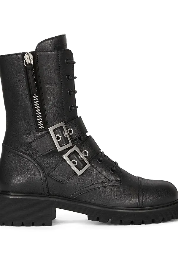 Giuseppe Zanotti Urban bikerstövlar - Svart