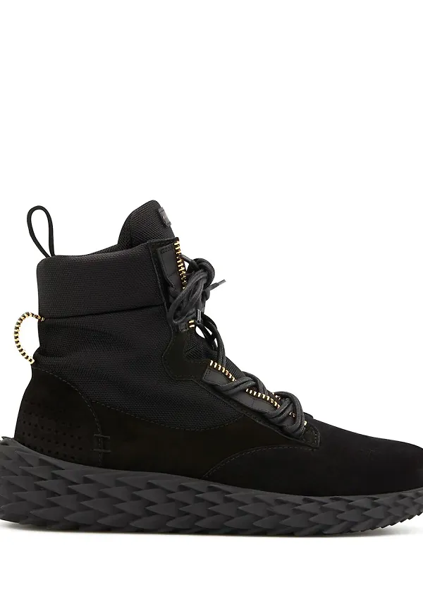 Giuseppe Zanotti Urchin höga sneakers - Svart
