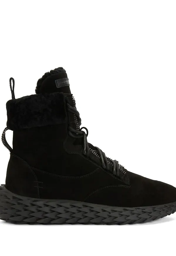 Giuseppe Zanotti Urchin höga sneakerstövlar - Svart