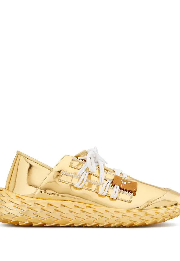 Giuseppe Zanotti Urchin låga sneakers - Gul