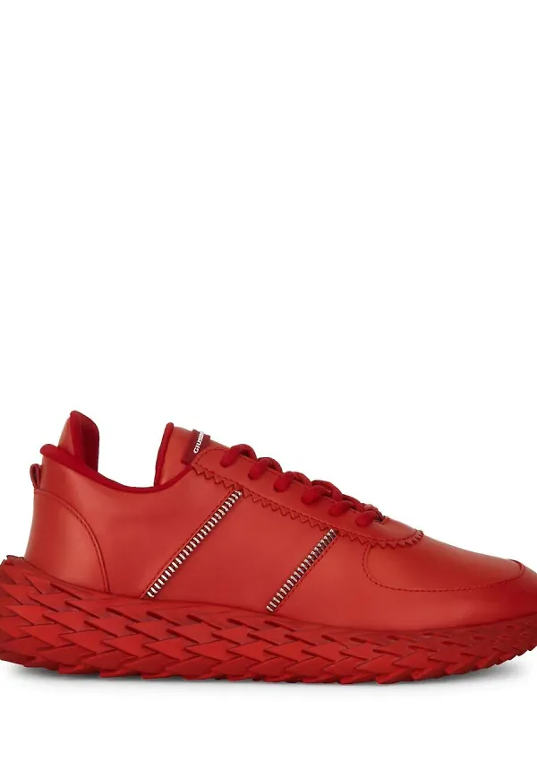 Giuseppe Zanotti Urchin låga sneakers - Röd