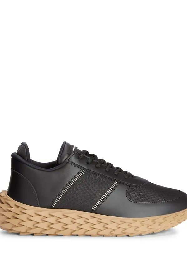 Giuseppe Zanotti Urchin låga sneakers - Svart