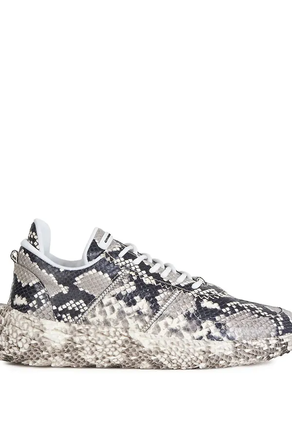 Giuseppe Zanotti Urchin låga sneakers - Svart