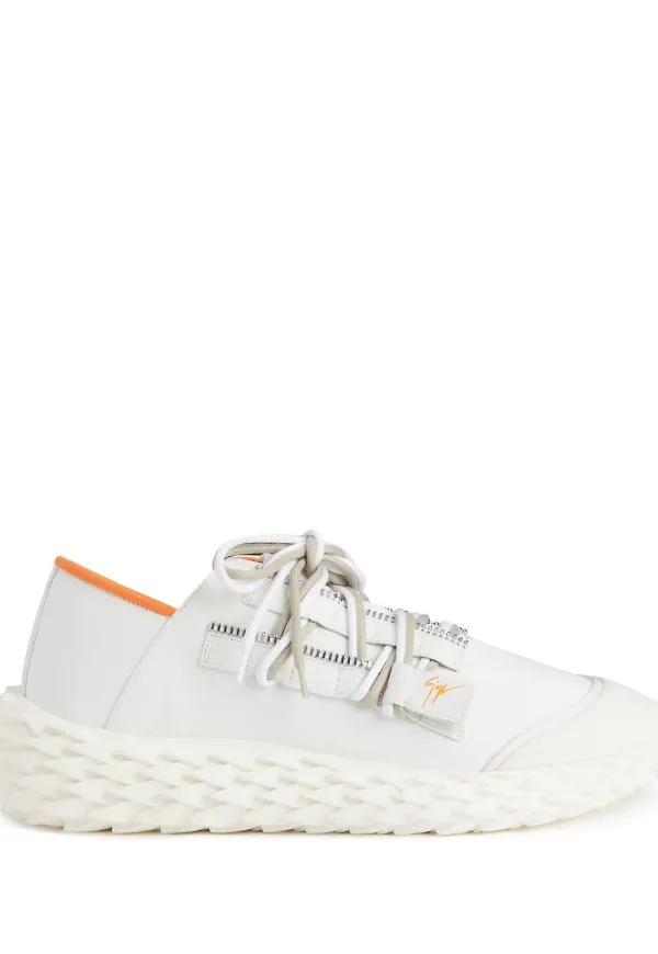 Giuseppe Zanotti Urchin låga sneakers - Vit