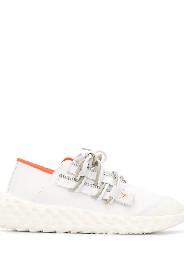 Giuseppe Zanotti Urchin låga sneakers - Vit