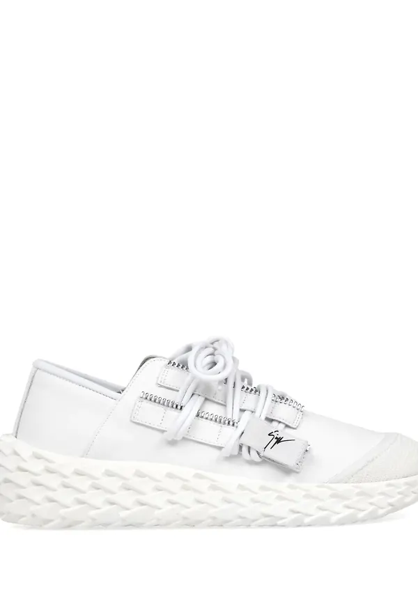Giuseppe Zanotti Urchin låga sneakers - Vit