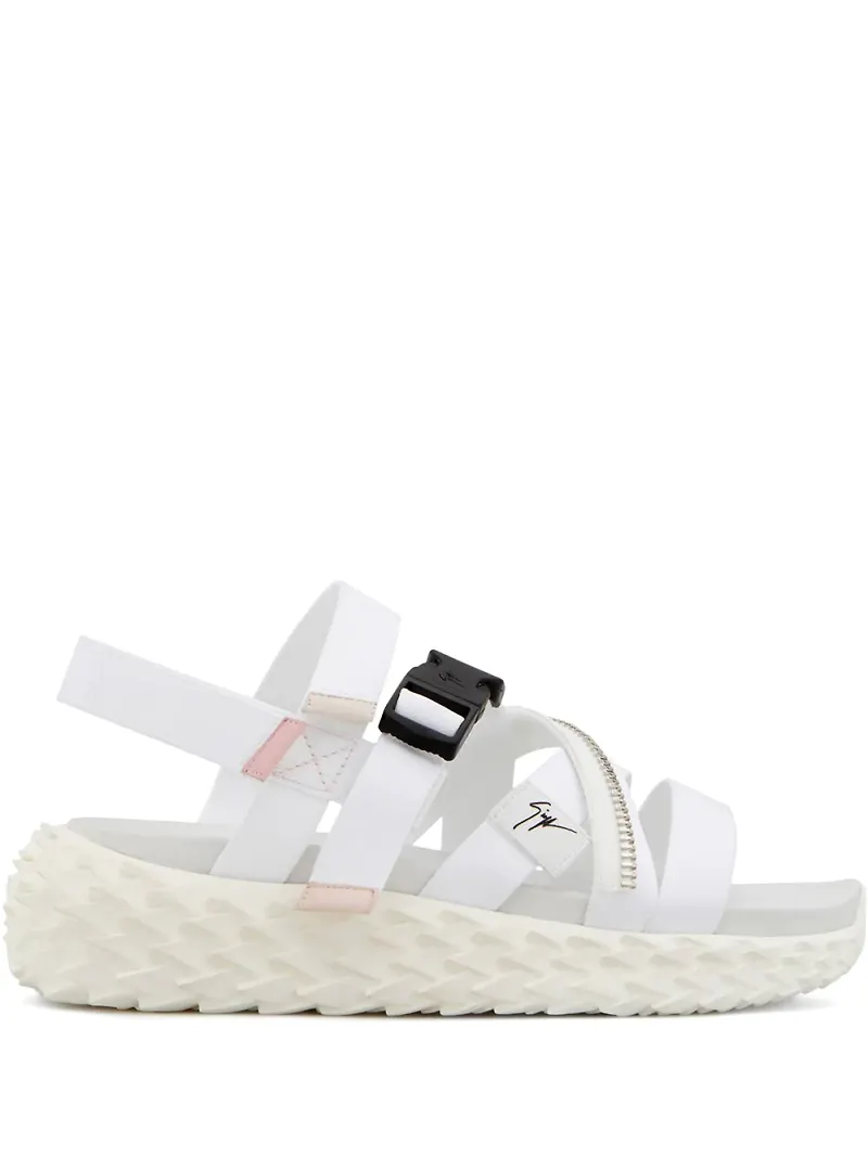 Giuseppe Zanotti Urchin sandaler med remmar - Vit