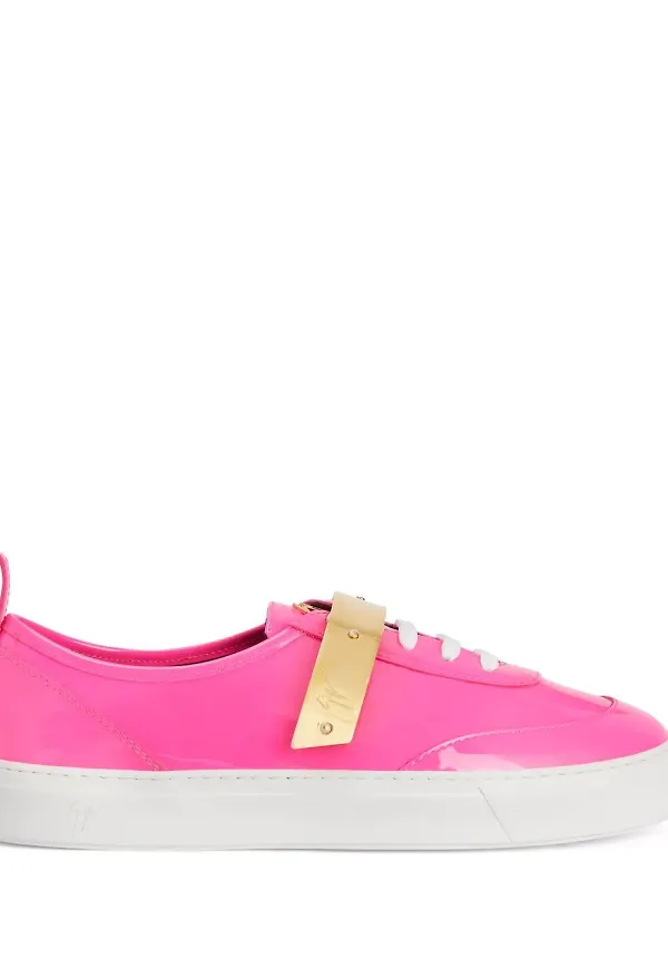 Giuseppe Zanotti Zenas låga sneakers - Rosa