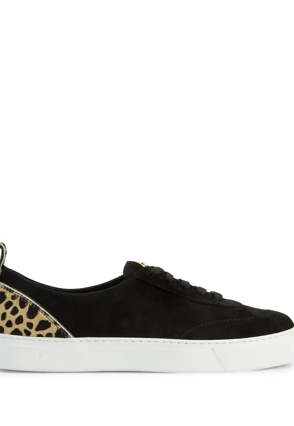 Giuseppe Zanotti Zenas låga sneakers - Svart