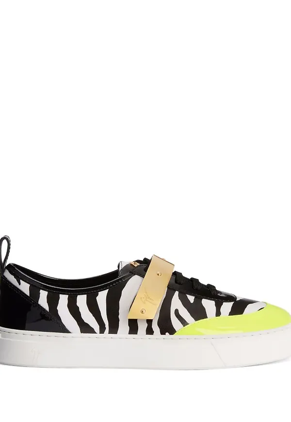 Giuseppe Zanotti Zenas låga sneakers - Vit
