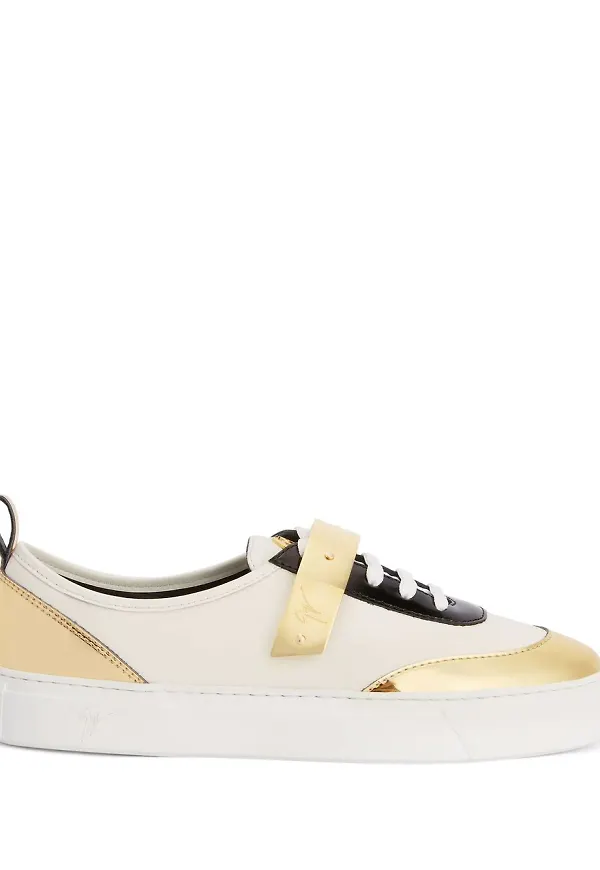 Giuseppe Zanotti Zenas låga sneakers - Vit