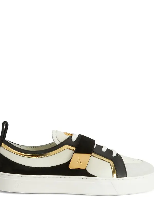 Giuseppe Zanotti Zenas låga sneakers - Vit