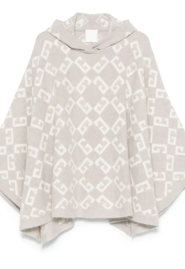 Givenchy, Jacka, Dam, S, Kashmir, Hooded Poncho