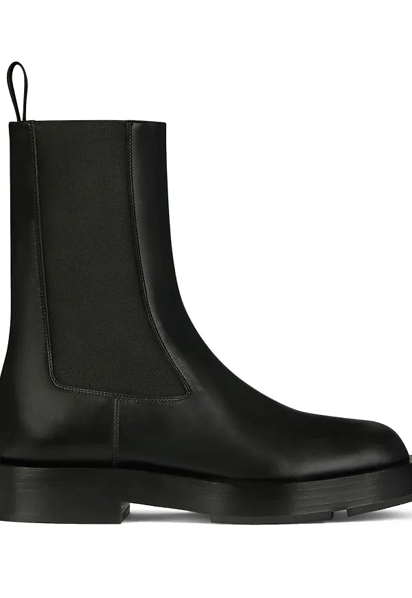 Givenchy Chelsea-boots i läder - Svart