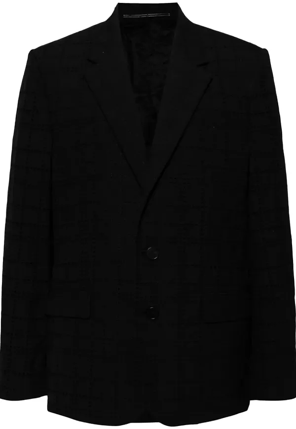 Givenchy enkelknäppt blazer - Svart