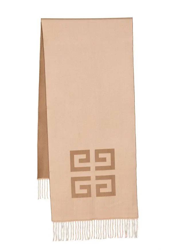 Givenchy halsduk med monogram - Brun