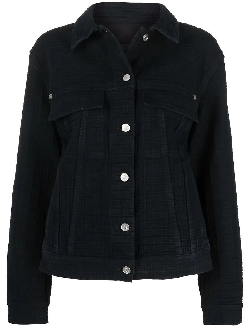 Givenchy jacka graffititryck - Svart