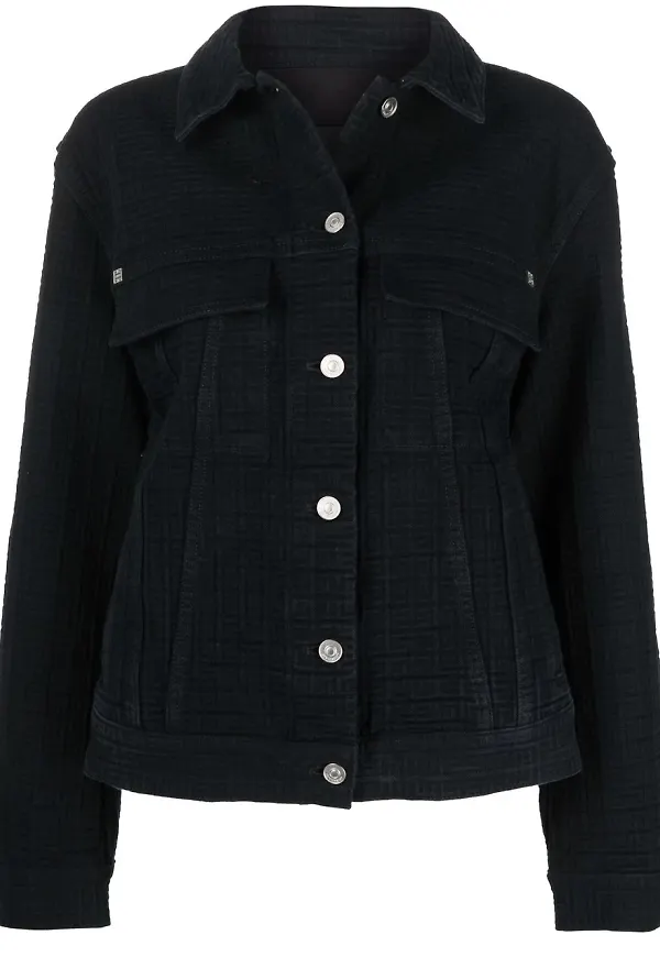 Givenchy jacka graffititryck - Svart
