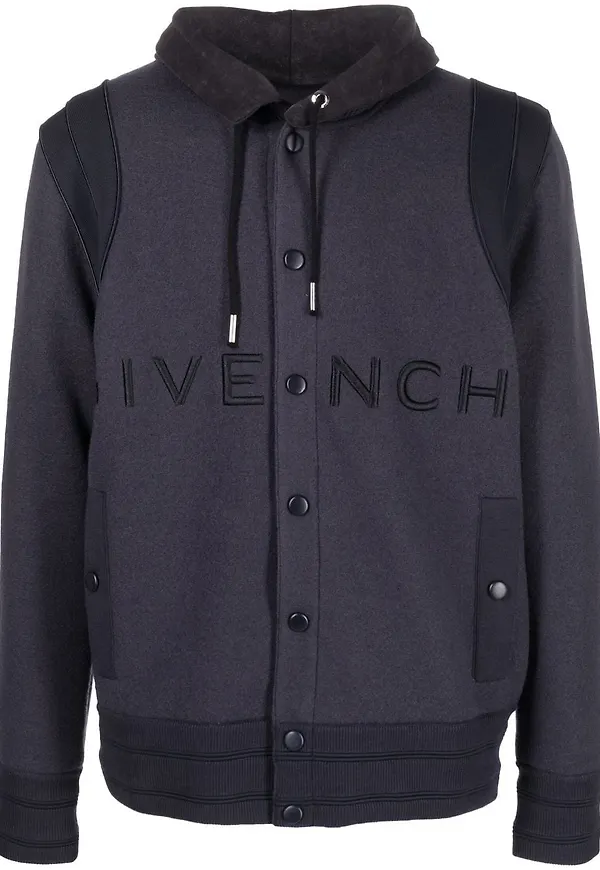 Givenchy jacka med huva - Blå
