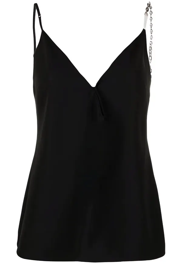 Givenchy linne med kedjerem - Svart
