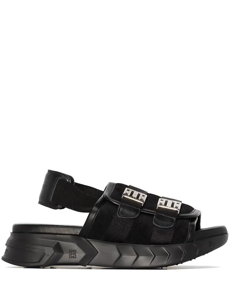 Givenchy Marshmallow slingback-sandaler - Svart