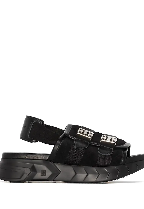 Givenchy Marshmallow slingback-sandaler - Svart