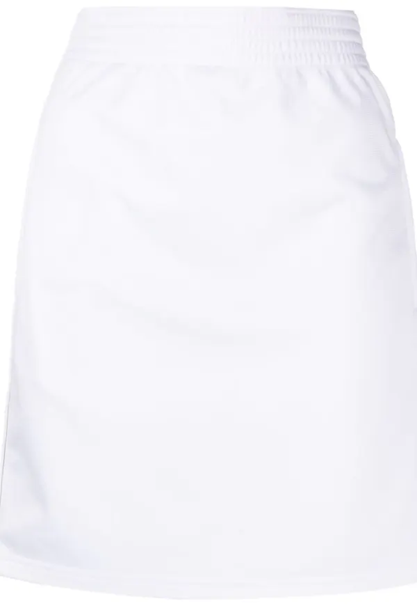 Givenchy Pre-Owned kjol med hög midja och logotyp - Vit