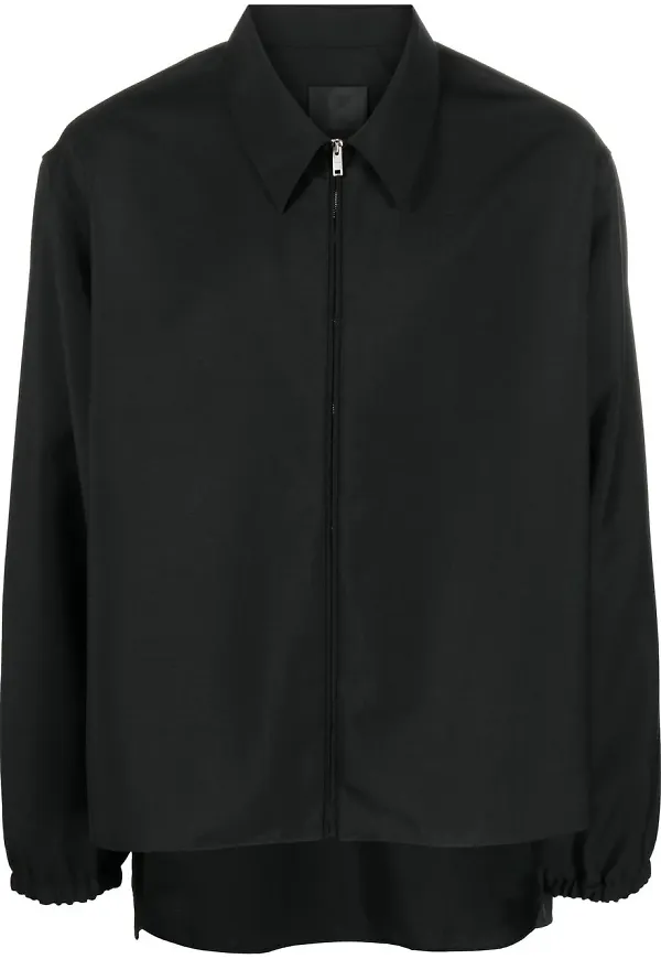 Givenchy skjorta med dragkedja - Svart