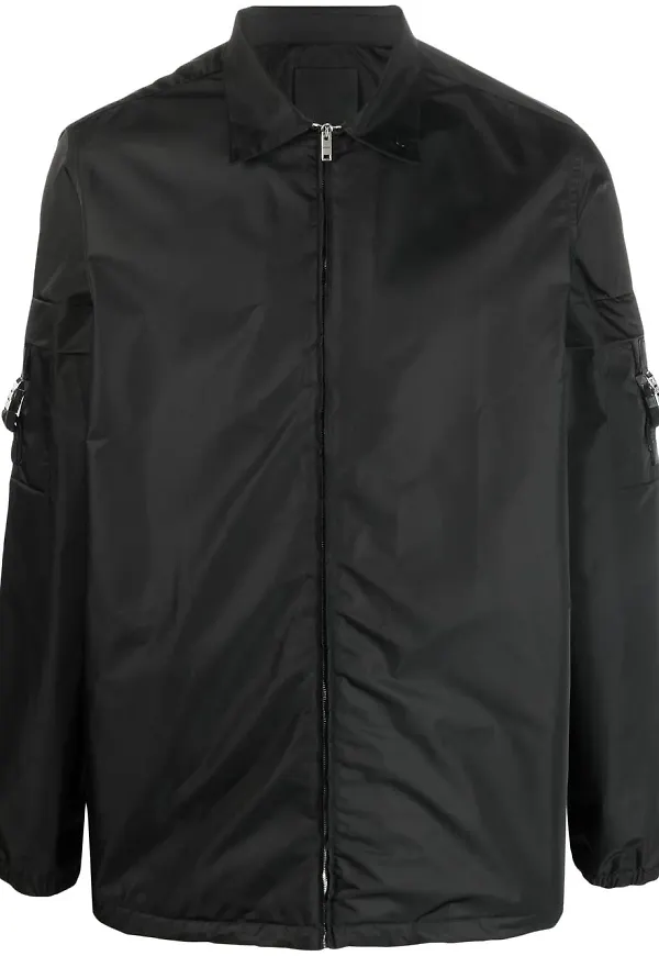 Givenchy skjorta med dragkedja - Svart