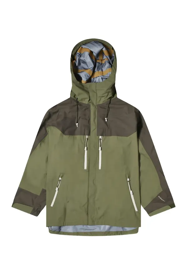 Givenchy Technical jacka med huva - Grön