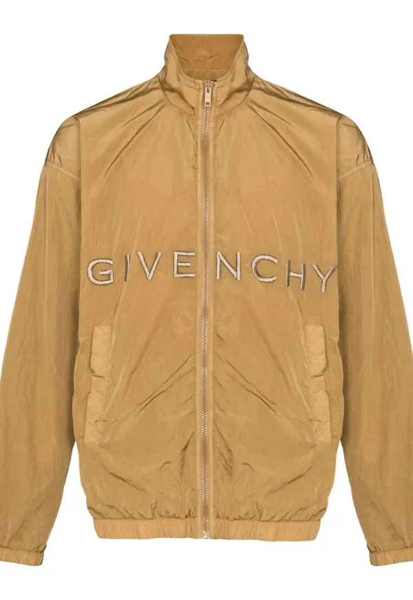 Givenchy träningsjacka med brodyr - Neutral