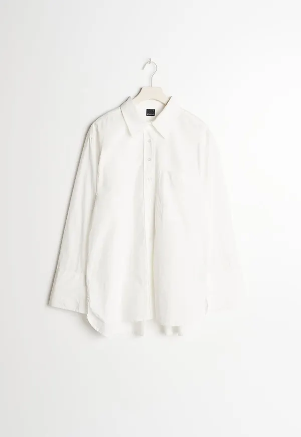Gizem oversized poplin shirt