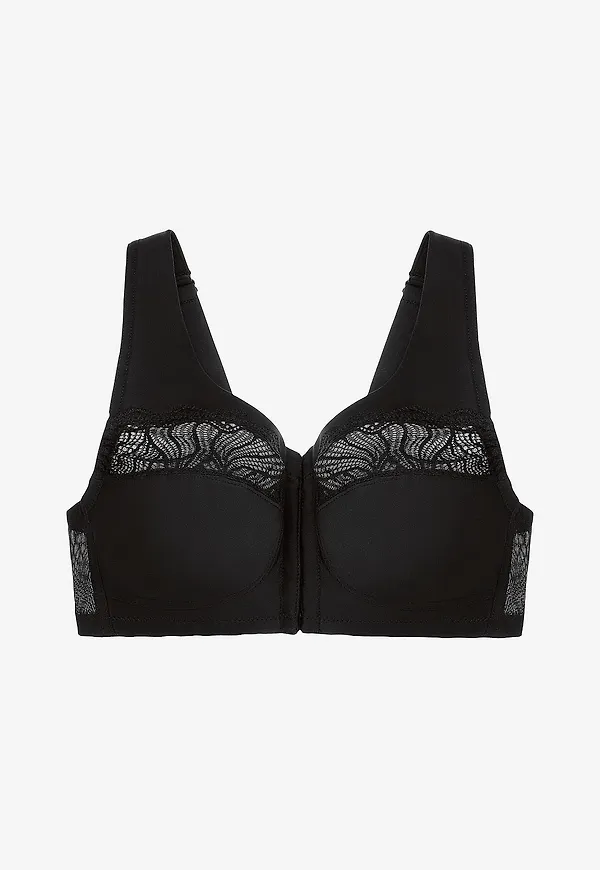 Glamorise - Mjuk-bh Full Figure Plus Size Magiclift Natural Shape - Svart