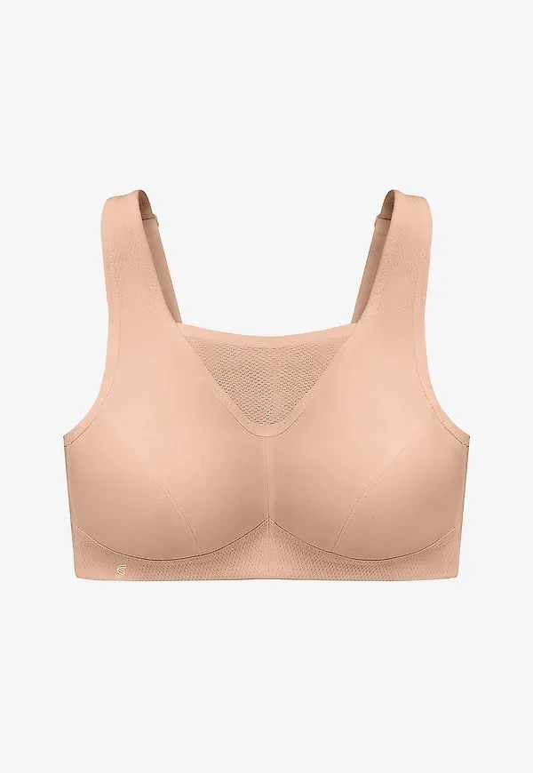 Glamorise - Sport-bh Full Figure Plus Size No-bounce - Beige