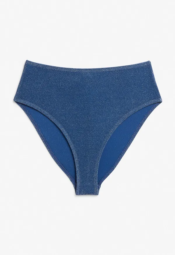 Glitter bikini briefs - Blue