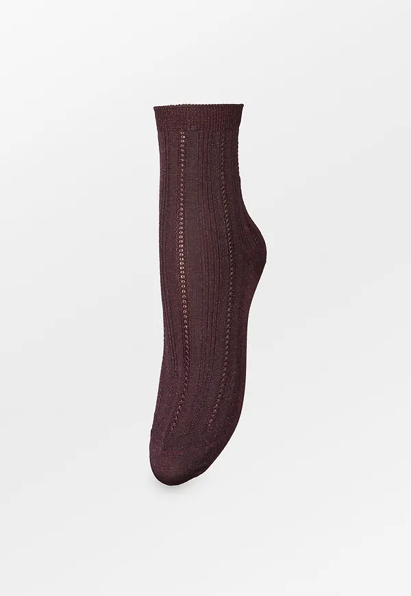 Glitter Drake Sock