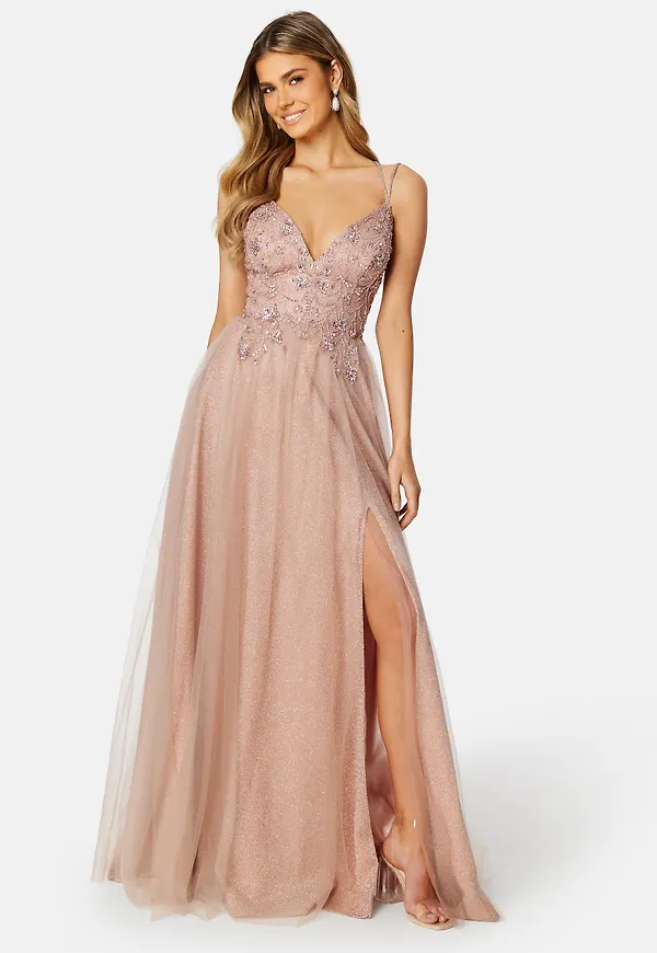 Glitter Evening Dress