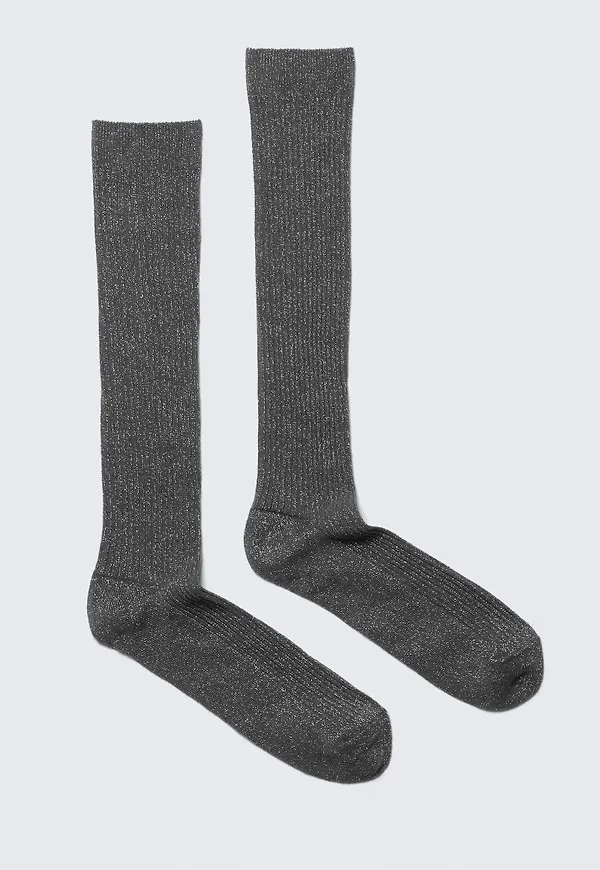 Glitter Mid-High Socks