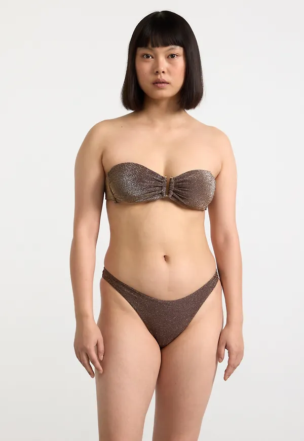 Glittrig brazilian bikiniunderdel