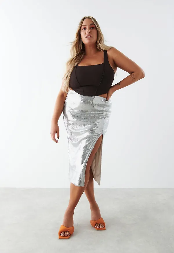 Gloria sequins skirt
