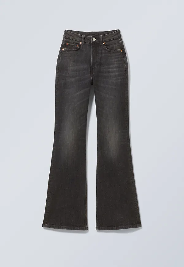 Glow Curve High Waisted Regular Flared Jeans