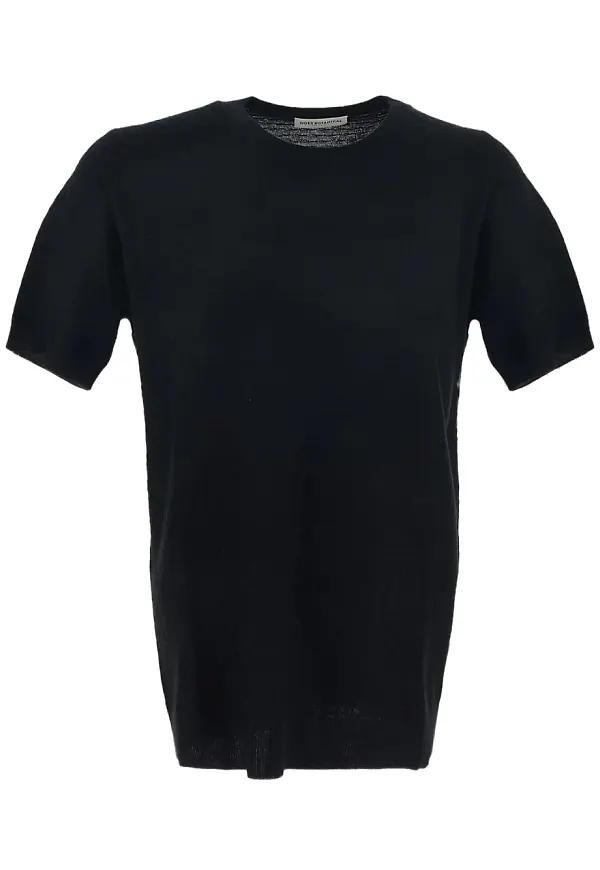 GOES BOTANICAL t-shirt i merinoull - Svart