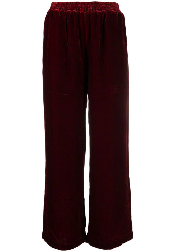 Gold Hawk trackpants med raka ben - Röd