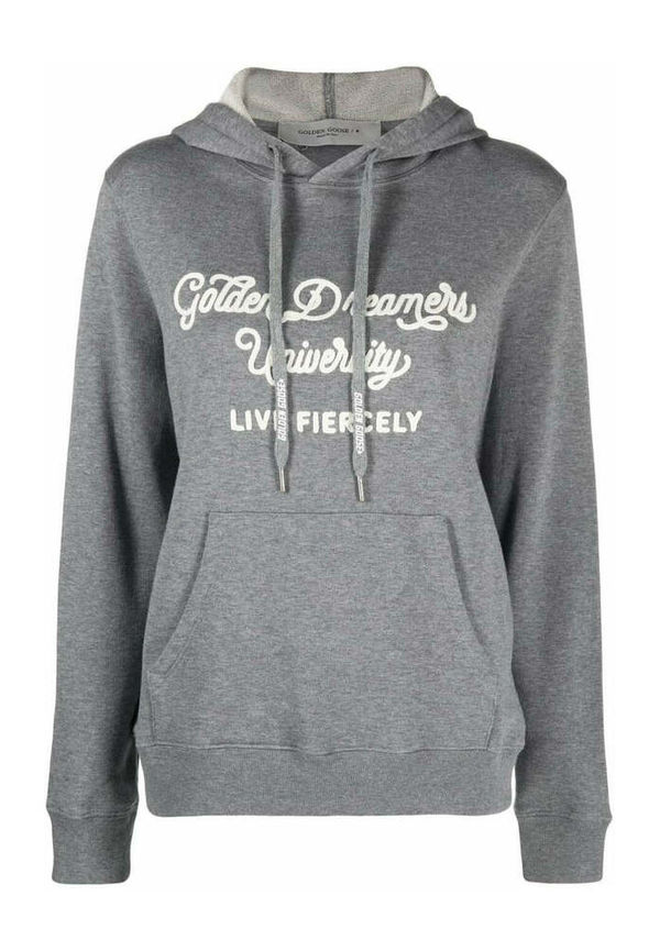 Golden Goose - Hoodies - Grå - Dam - Storlek: S