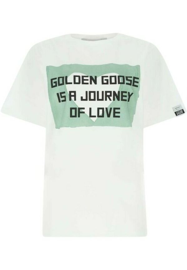 Golden Goose - T-shirts - Vit - Dam - Storlek: XS
