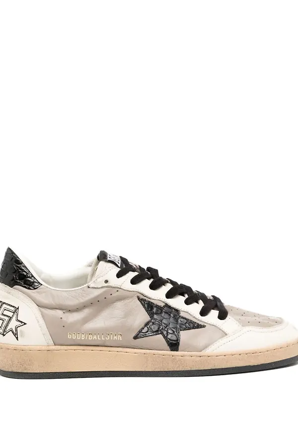 Golden Goose Ballstar låga sneakers - Grå