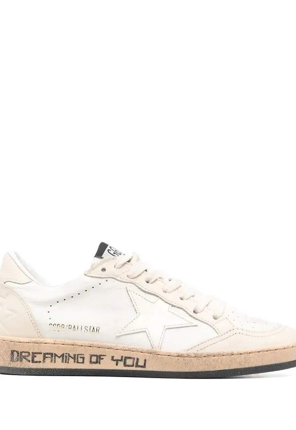 Golden Goose Ballstar låga sneakers - Neutral