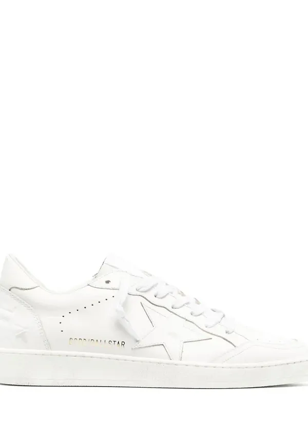 Golden Goose Ballstar låga sneakers - Vit