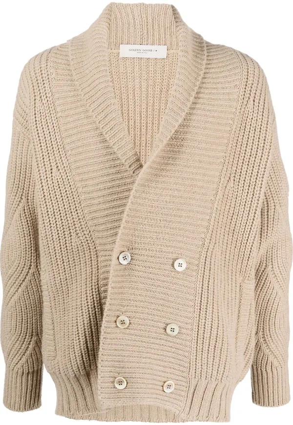 Golden Goose dubbelknäppt kofta - Neutral